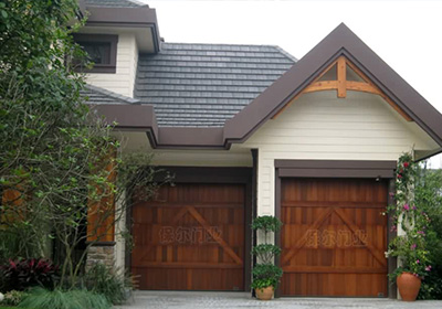 實木車庫門